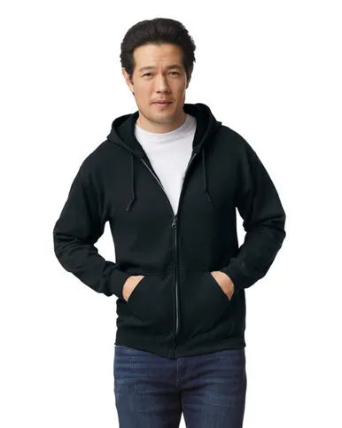 Sudadera tipo hoodie con cierre 50/50 unisex