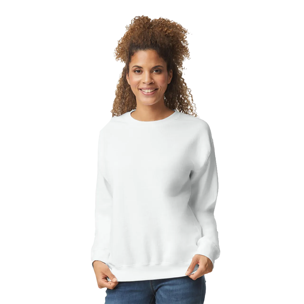 Sudadera básica cuello redondo 50/50 unisex