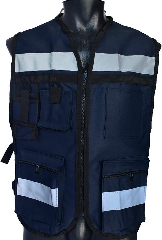 CHALECO DE SEGURIDAD INDUSTRIAL TIPO BRIGADISTA