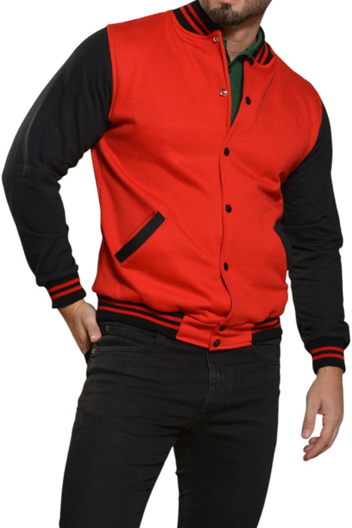 Chamarra COLEGE 50/50 tacto polar, unisex.