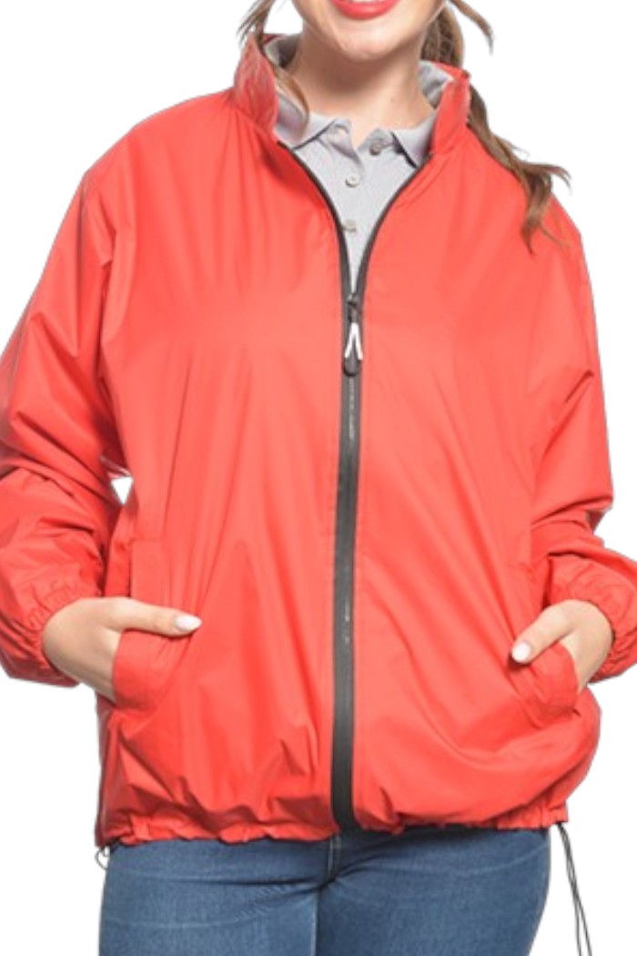 Rompevientos 100% nylon suave. Unisex.