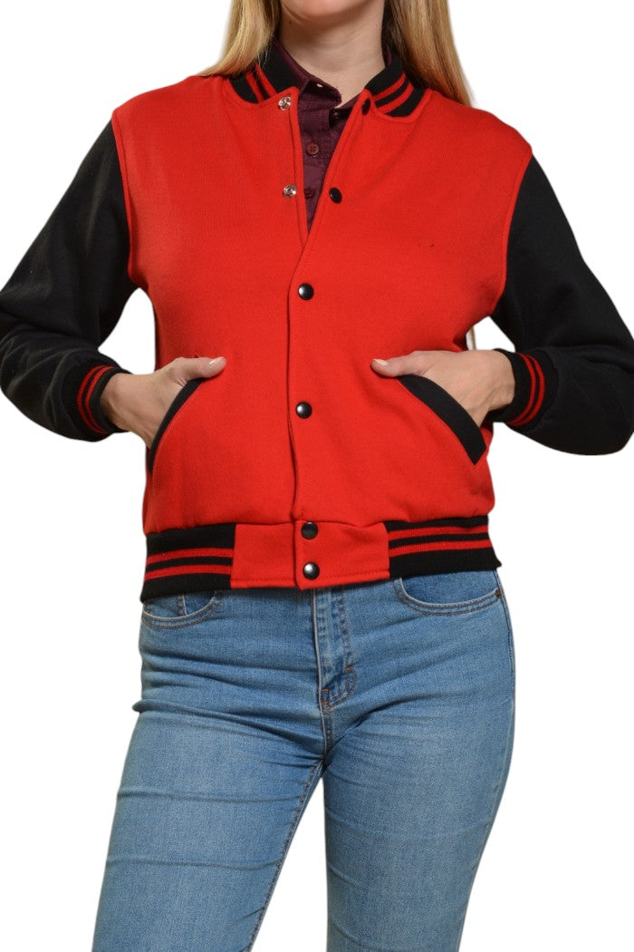 Chamarra COLEGE 50/50 tacto polar, unisex.