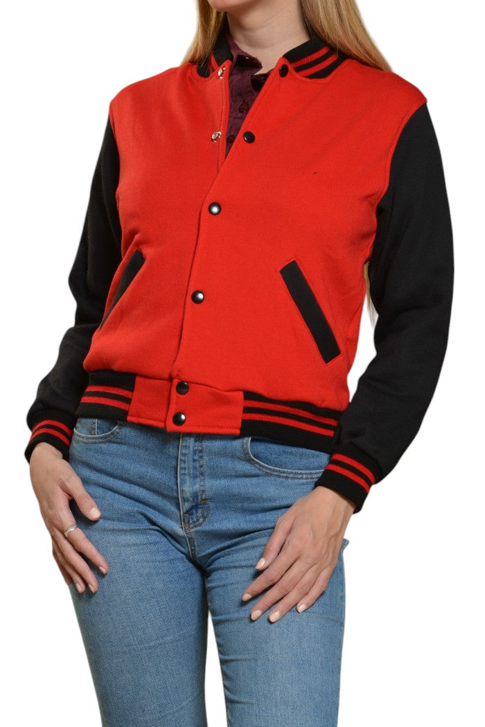 Chamarra COLEGE 50/50 tacto polar, unisex.