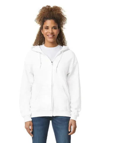 Sudadera tipo hoodie con cierre 50/50 unisex