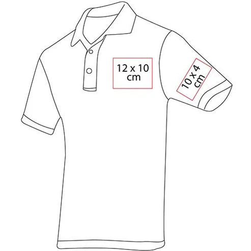 Playera tipo polo algodón