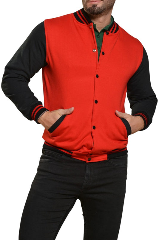 Chamarra COLEGE 50/50 tacto polar, unisex.